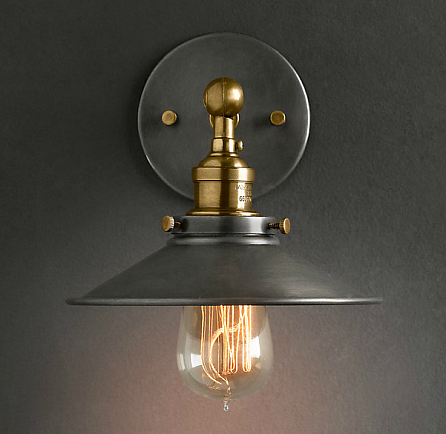 Настенный светильник Cone Lucretia Industrial Vintage