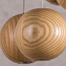 Подвесной светильник  Lofter Wooden Sphere