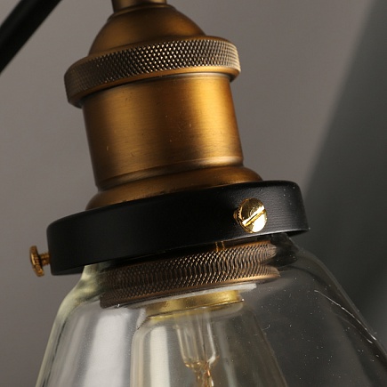 Настенный светильник Gloce Loft Industrial Glass