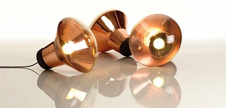 Подвесной светильник Blow Light Copper Designed By Tom Dixon In 2007